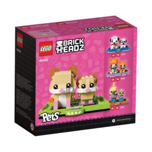 Brickly - 40482 Lego BrickHeadz Hamster - Box Back