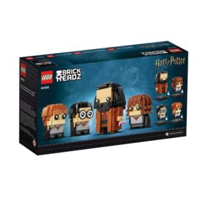Brickly - 40495 Lego Brickheadz Harry Potter - Harry, Hermione, Ron & Hagrid - Box Back
