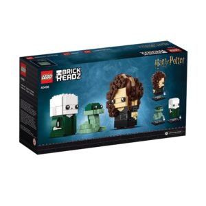 Brickly - 40496 Lego Brickheadz Harry Potter - Voldemort, Nagini & Bellatrix - Box Back