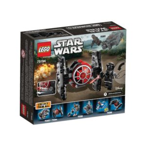 Brickly - 75194 Lego Star Wars - First Order TIE Fighter Microfighter - Box Back