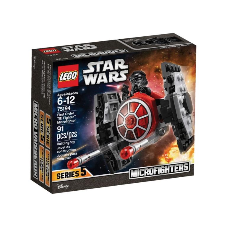 Brickly - 75194 Lego Star Wars - First Order TIE Fighter Microfighter - Box Front