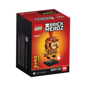 Brickly - 40381 Lego Brickheadz Monkey King - Box Back