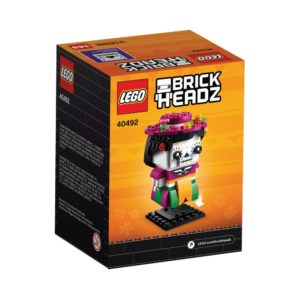 Brickly - 40492 Lego Brickheadz La Catrina - Box Back
