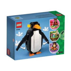 Brickly - 40498 Lego Christmas Penguin - Box Back