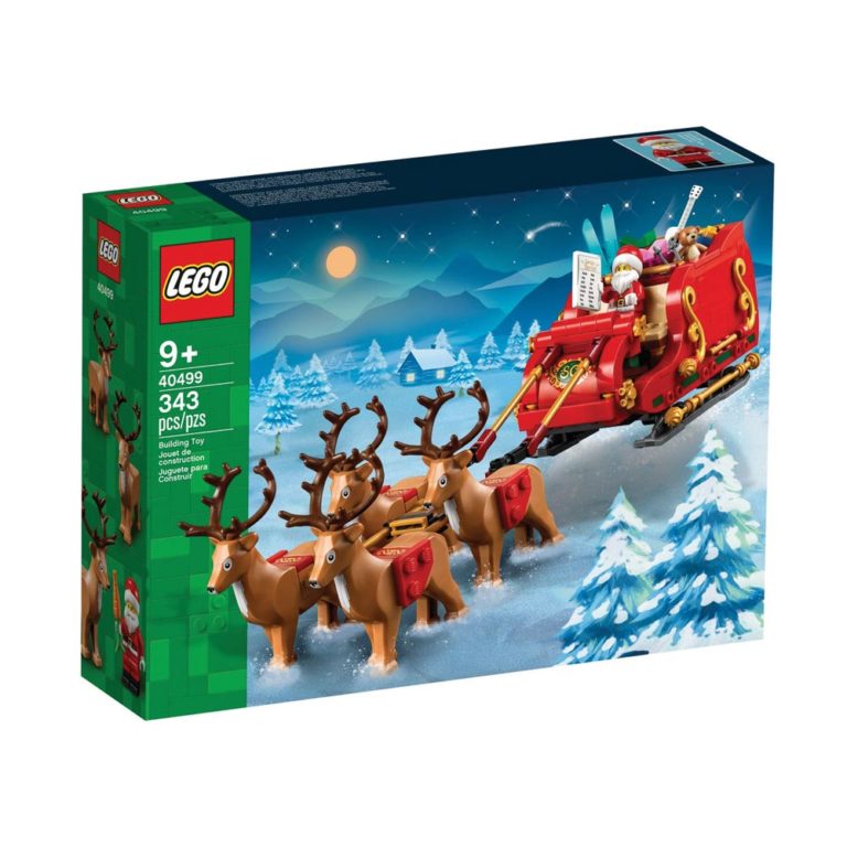Brickly - 40499 Lego Santa's Sleigh - Box Front
