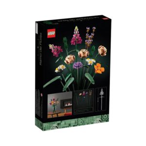 Brickly - 10280 Lego Creator Flower Bouquet - Box Back