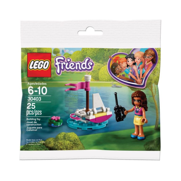 Brickly - 30403 Lego Friends - Olivia's Remote Control Boat - Bag Front