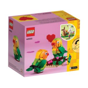Brickly - 40522 Lego Valentine Lovebirds - Box Back