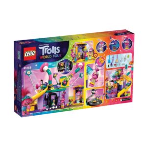 Brickly - 41258 Lego Trolls World Tour Vibe City Concert - Box Back