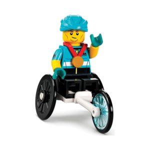 Brickly - 71032-12 Lego Series 22 Minifigures - Wheelchair Racer