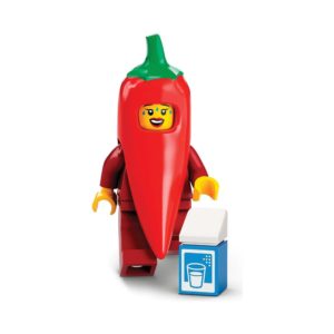 Brickly - 71032-2 Lego Series 22 Minifigures - Chili Costume Fan