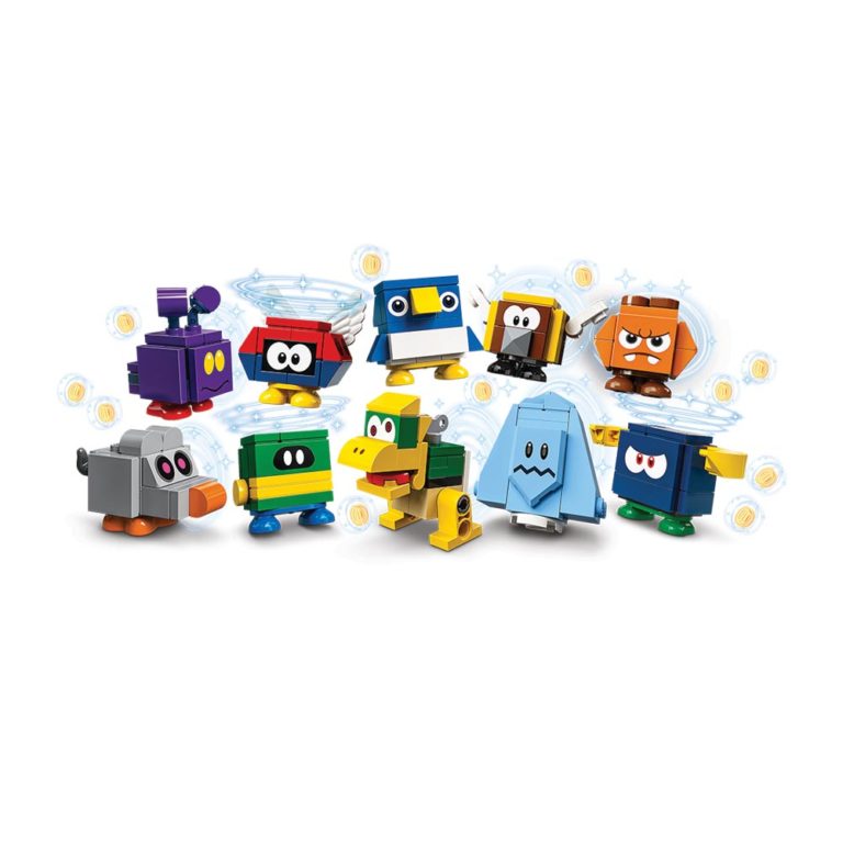Brickly - 71402 Lego Super Mario Character Pack Series 4 - Full Set of 10