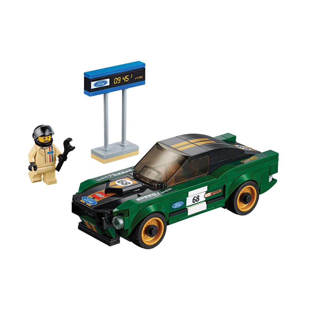Brickly - 75884 Lego Speed Champions - 1968 Ford Mustang Fastback