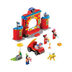 Brickly - 10776 Lego Mickey & Friends - Fire Truck & Station
