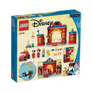 Brickly - 10776 Lego Mickey & Friends - Fire Truck & Station - Box Back