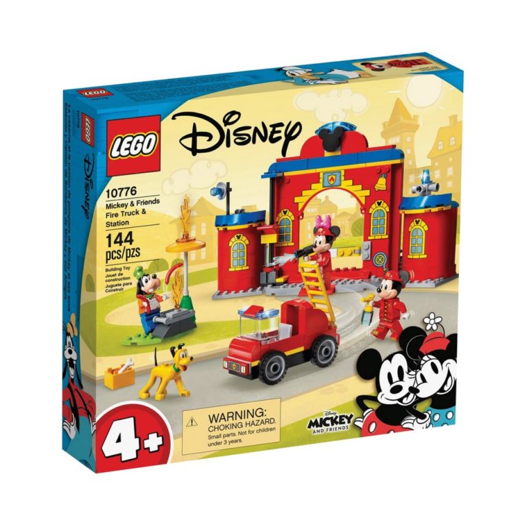 Brickly - 10776 Lego Mickey & Friends - Fire Truck & Station - Box Front
