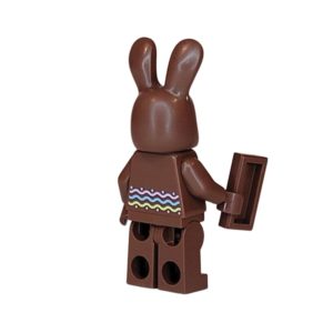 Brickly - HOL199 Lego Build a Minifigure Chocolate Bunny - Back