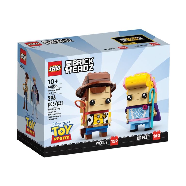 Brickly - 40553 Lego Brickheadz Woody and Bo Peep - Box Front