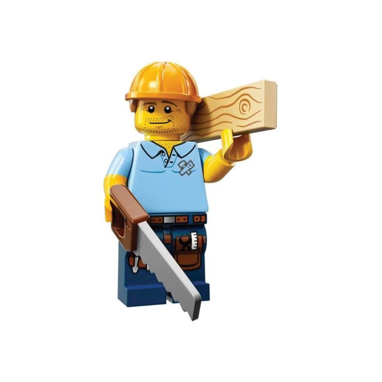 Brickly - 71008-9 Lego Series 13 Minifigures - Carpenter