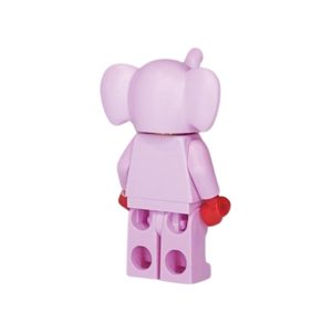 Brickly - HOL198 Lego Build a Minifigure Love Elephant - Back