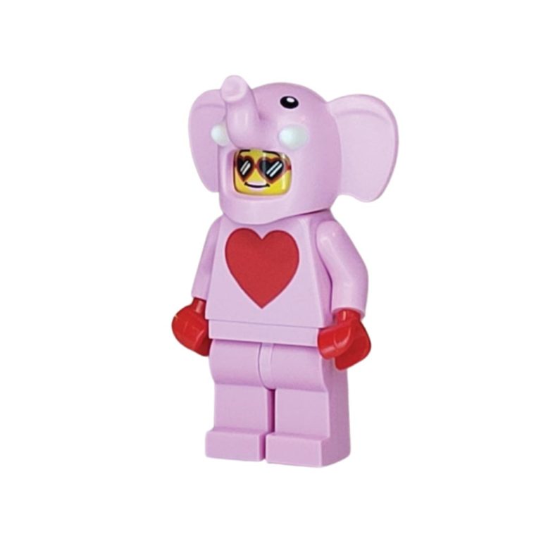 Brickly - HOL198 Lego Build a Minifigure Love Elephant - Front