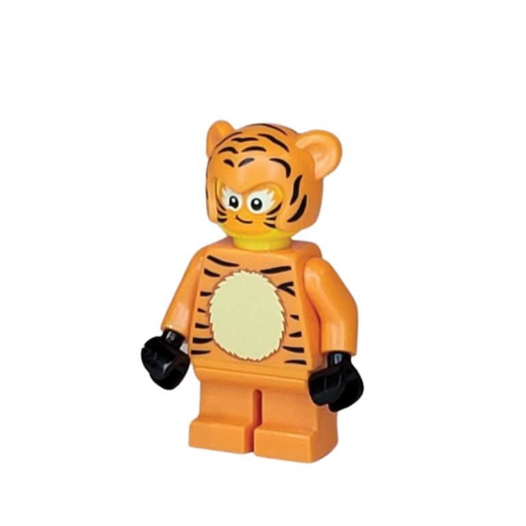 Brickly - HOL218 Lego Build a Minifigure - Tiger Cub Suit Girl - Front