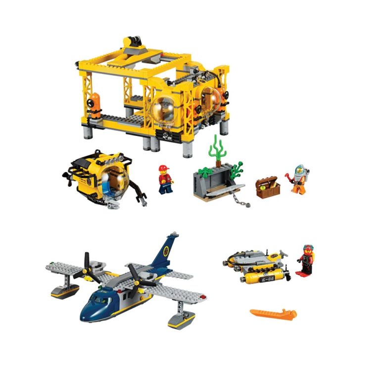 Brickly - 60096 Lego City - Deep Sea Operation Base