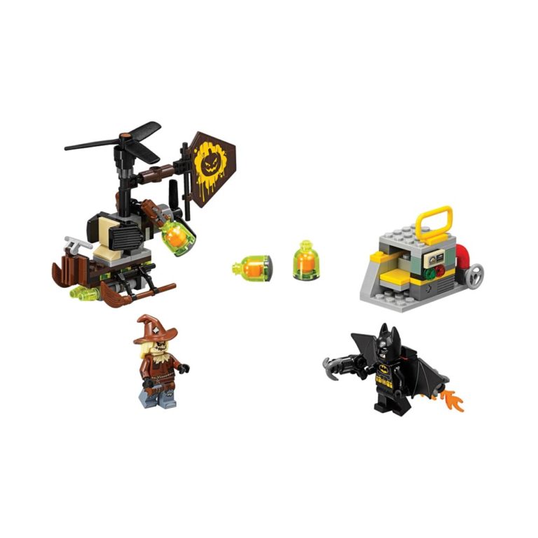 Brickly - 70913 Lego The Lego Batman Movie - Scarecrow Fearful Face-off