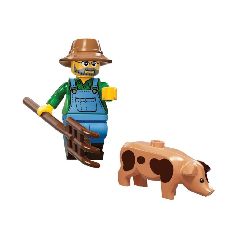 Brickly - 71011-1 Lego Series 15 Minifigures - Farmer