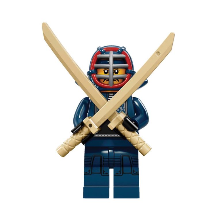 Brickly - 71011-12 Lego Series 15 Minifigures - Kendo Fighter