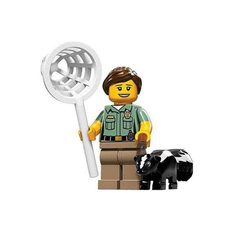 Brickly - 71011-8 Lego Series 15 Minifigures - Animal Control Officer