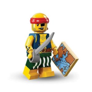 Brickly - 71013-9 Lego Series 16 Minifigures - Scallywag Pirate