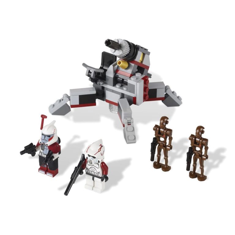 Brickly - 9488 Lego Star Wars - Elite Clone Trooper & Commando Droid Battle Pack