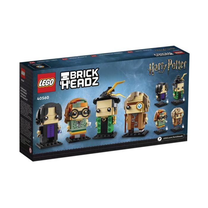 Brickly - 40560 Lego Brickheadz - Harry Potter - Professors of Hogwarts - Box Back