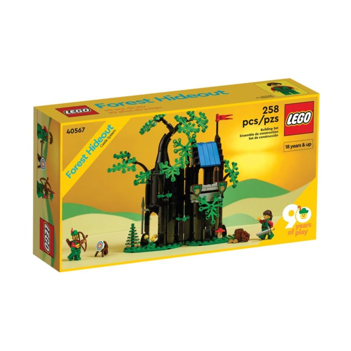 Brickly - 40567 Lego Castle System - Forest Hideout - Box Front