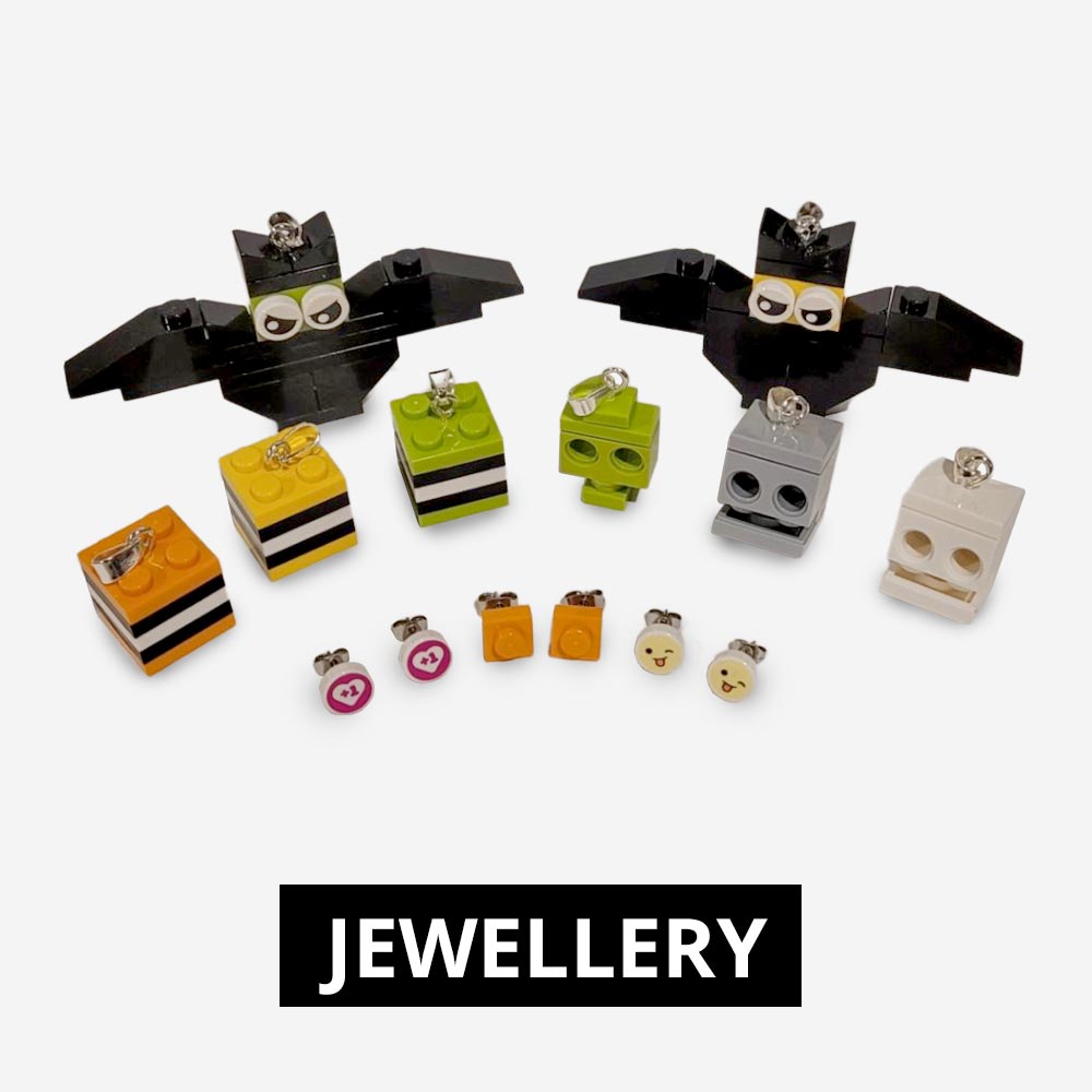 Brickly - Product Category Feature - Custom Lego Jewellery NZ
