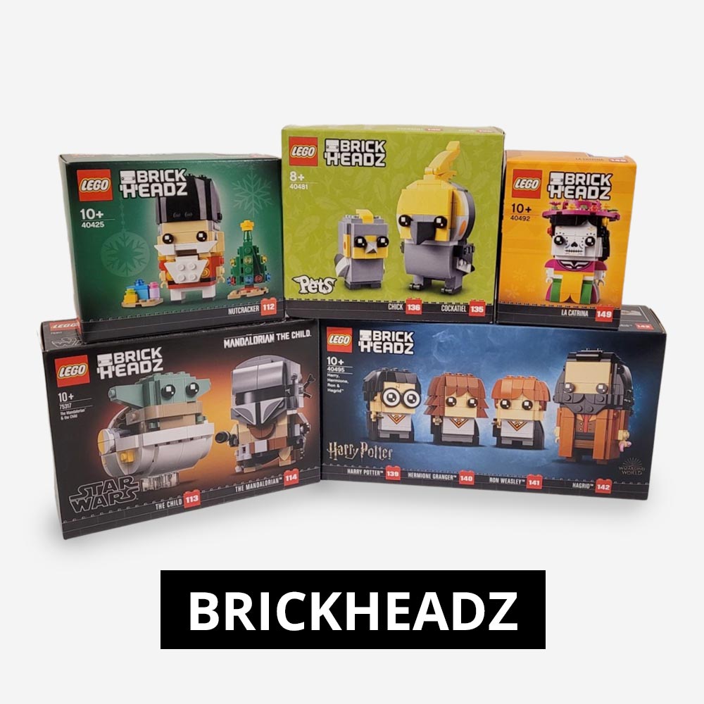 Brickly - Product Category Feature - LEGO Brickheadz Sets NZ