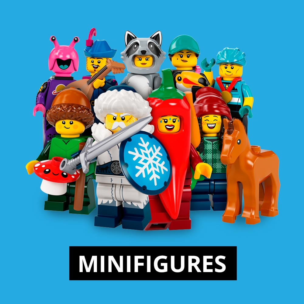 Brickly - Product Category Feature - LEGO Minifigures NZ