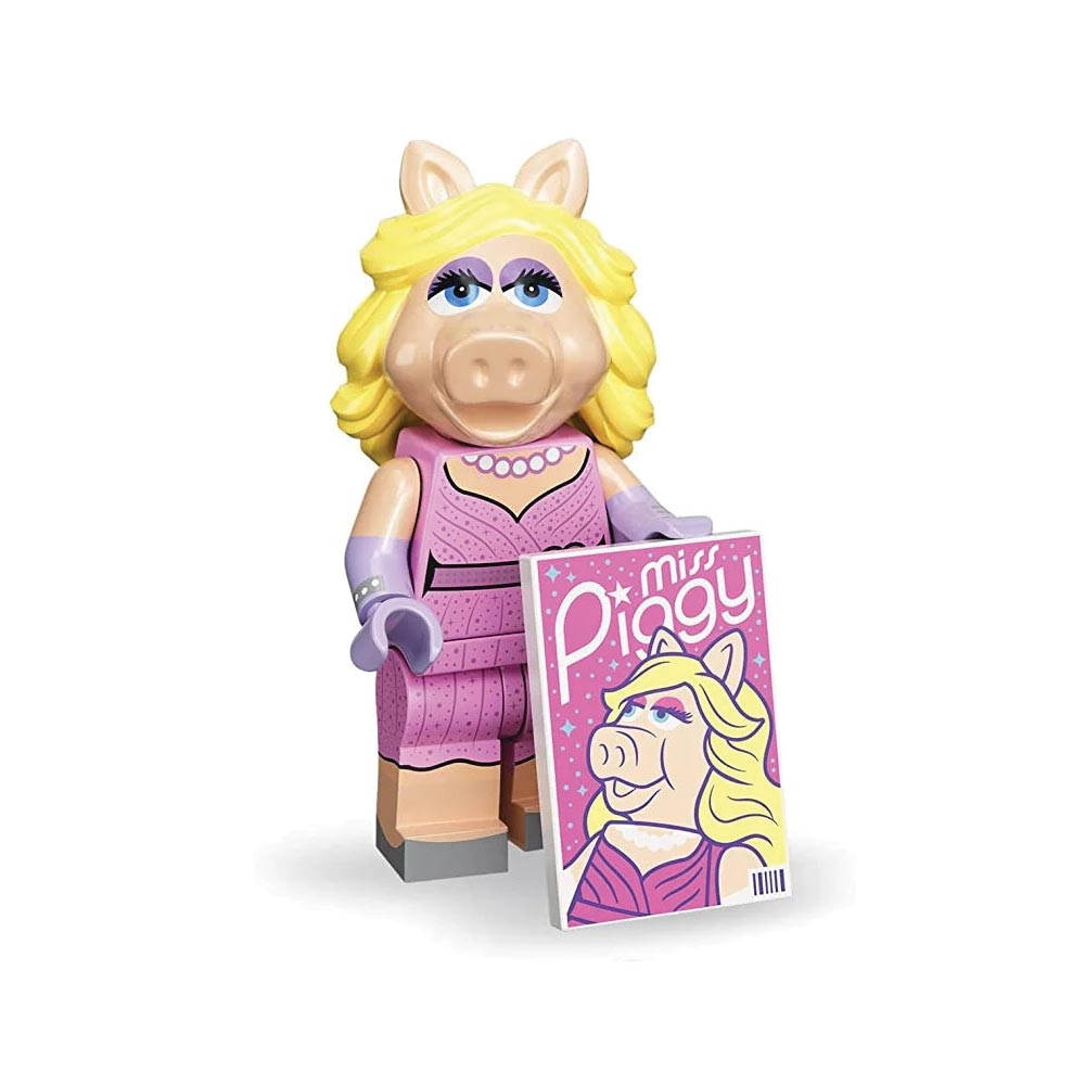 LEGO Muppets Series Miss Piggy Collectible Minifigure 71033 (SEALED) 