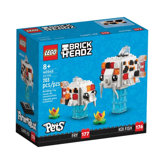 Brickly - 40545 Lego Brickheadz - Pets - Koi Fish - Box Front