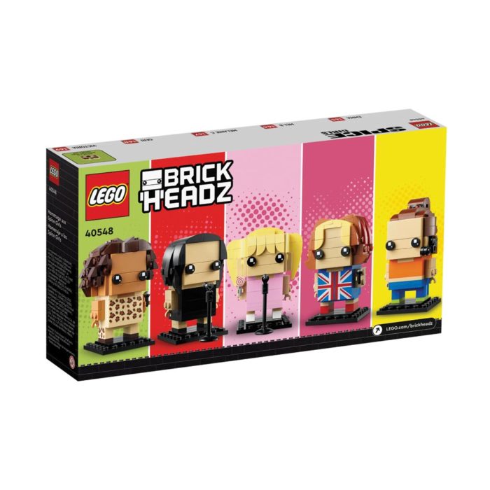 Brickly - 40548 Lego Brickheadz - Spice Girls Tribute - Box Back