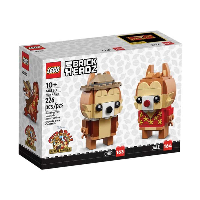 Brickly - 40550 Lego Brickheadz - Chip & Dale - Box Front