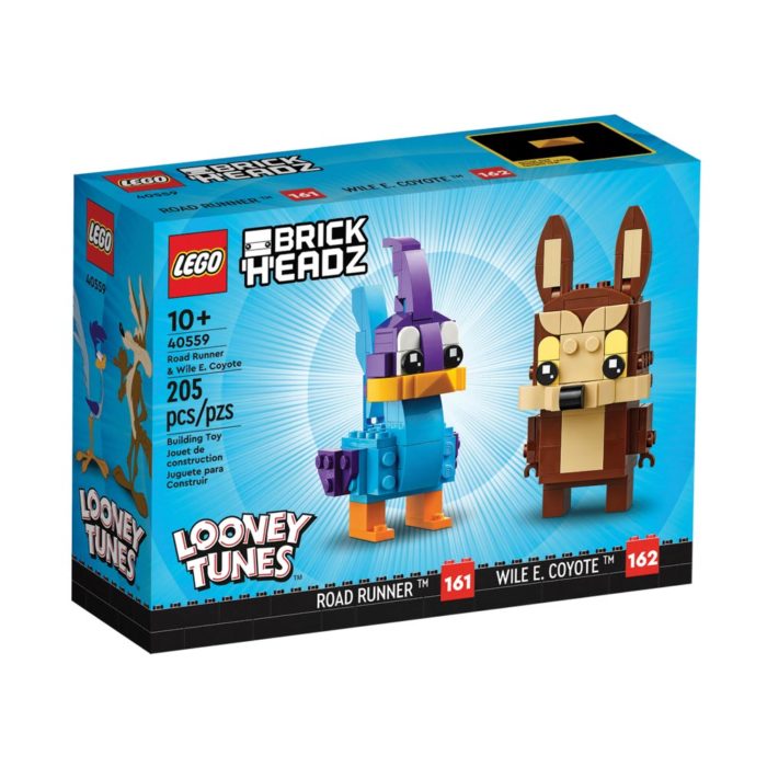 Brickly - 40559 Lego Brickheadz - Looney Tunes - Road Runner & Wile E. Coyote - Box Front