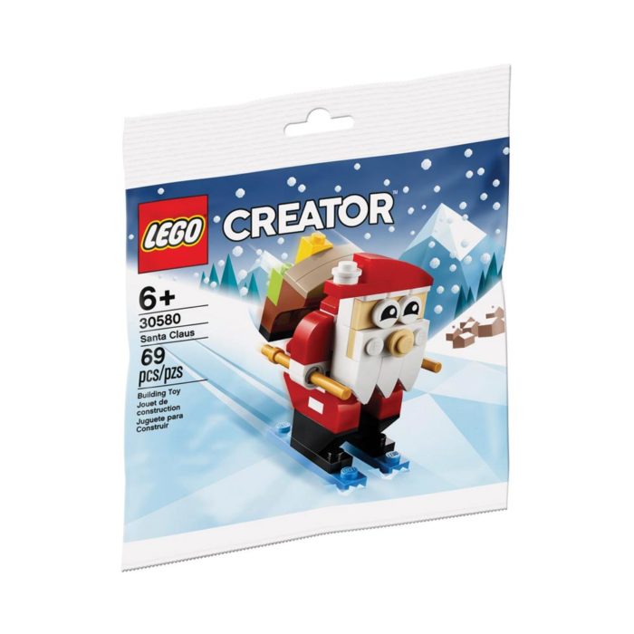 Brickly - 30580 Lego Creator - Santa Claus Skiing Polybag