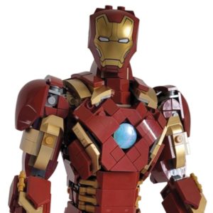 Brickly - New - LEGO Iron Man MOC - My Own Creation - Custom Marvel Design Set