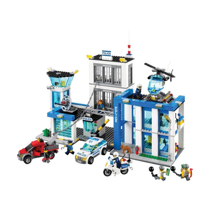 Brickly - 60047 Lego City - Police Station