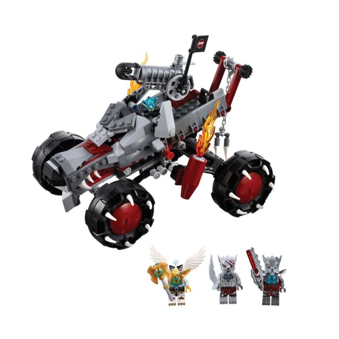 Brickly - 70004 Lego Legends of Chima - Wakz' Pack Tracker - Assembled