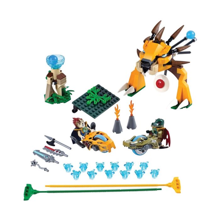 Brickly - 70115 Lego Legends of Chima - Ultimate Speedor Tournament - Assembled