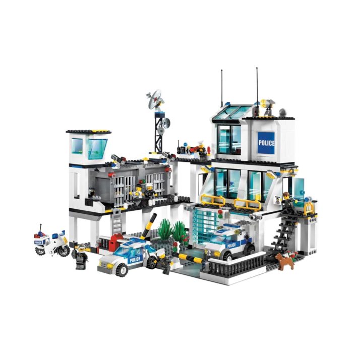 Brickly - 7744 Lego City - Police Headquarters