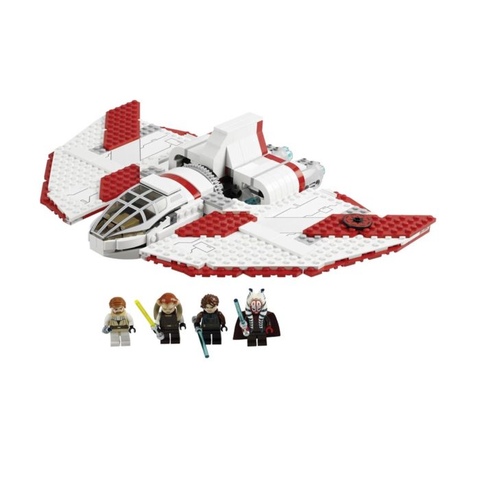 Brickly - 7931 Lego Star Wars - The Clone Wars - T-6 Jedi Shuttle - Assembled